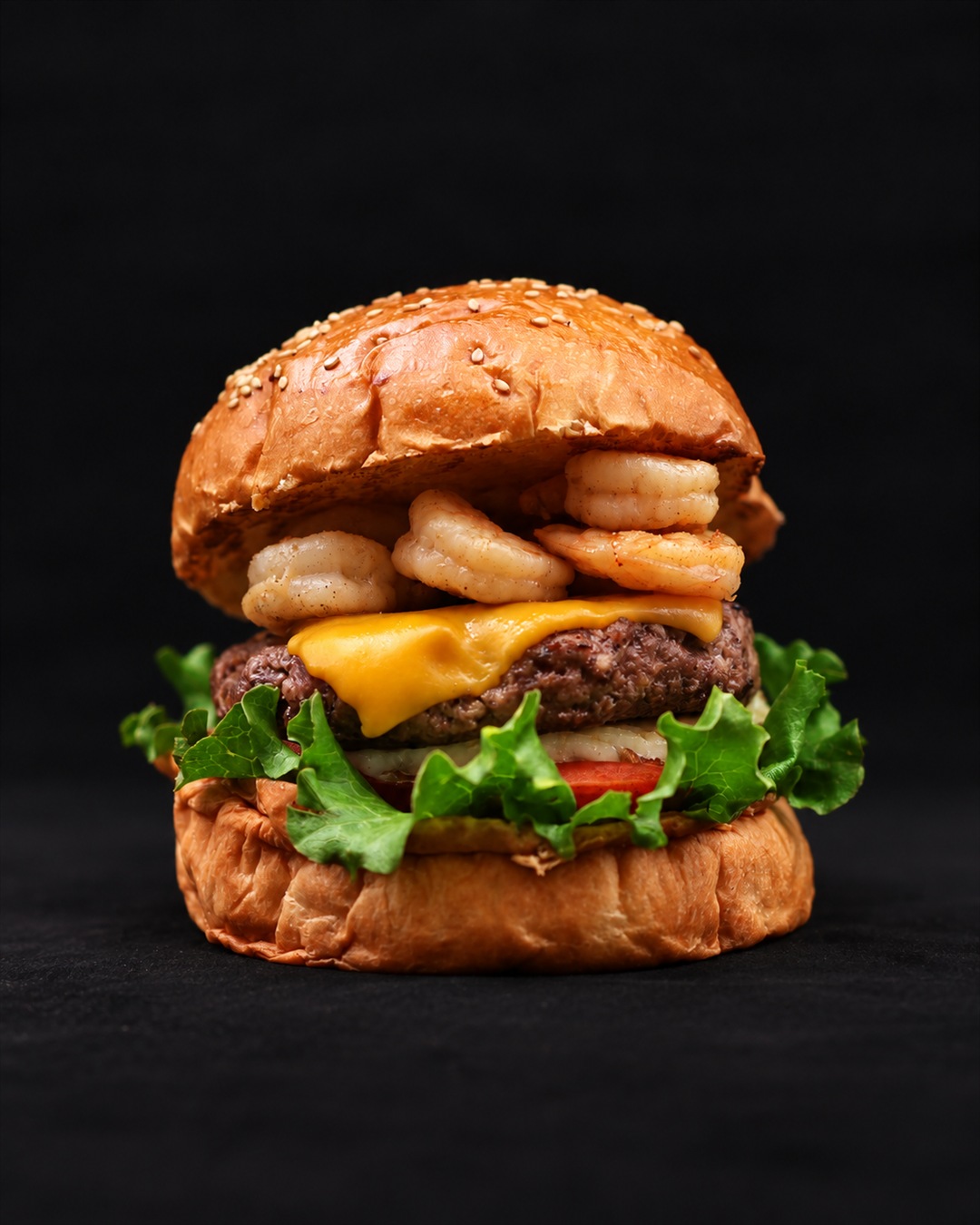 Hamburguesa Mar y Tierra